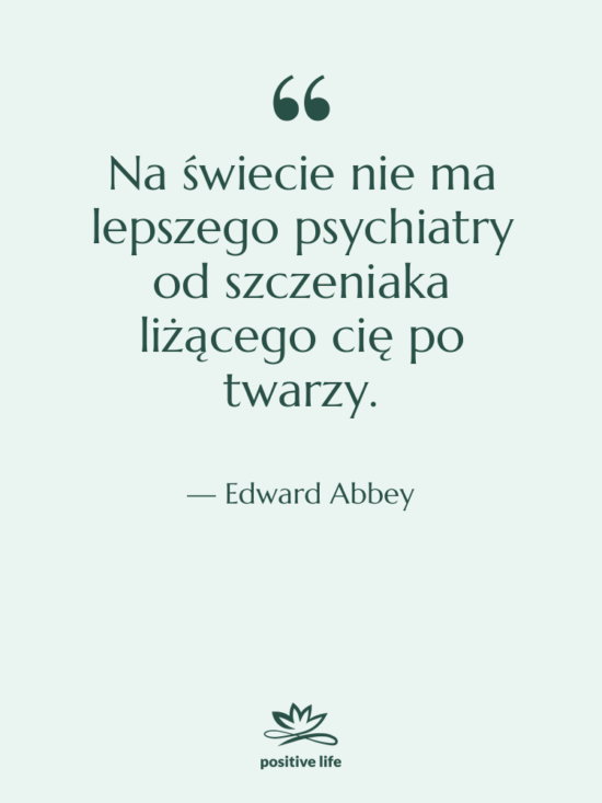 Cytat: Edward Abbey - Na świecie nie ma lepszego…