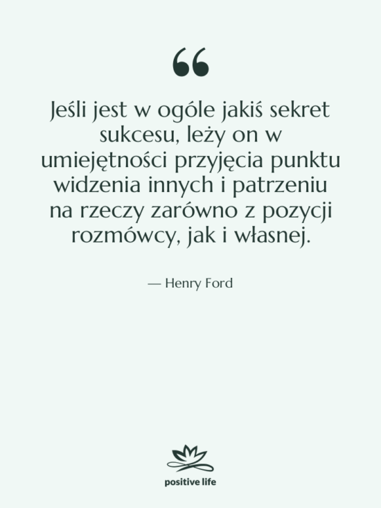 Cytat: Henry Ford - Jeśli jest w ogóle jakiś…