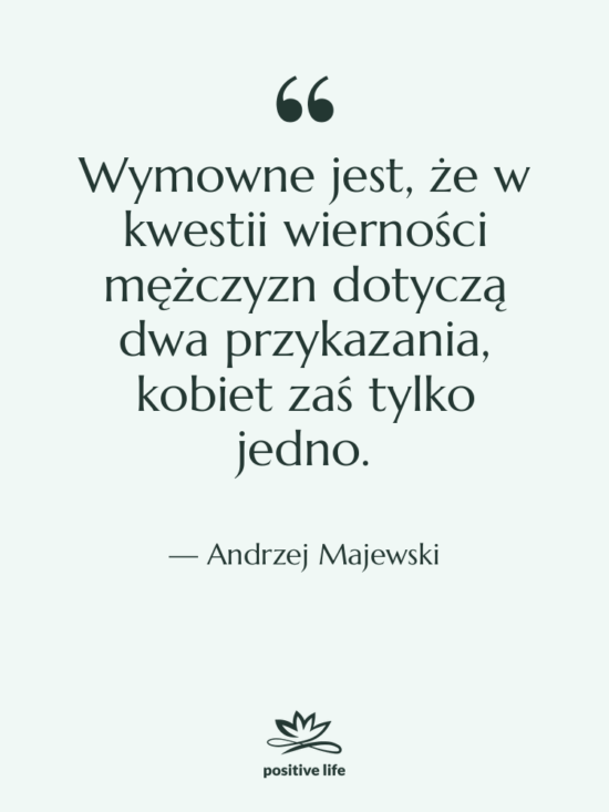 Cytat: Andrzej Majewski - Wymowne jest, że w kwestii…