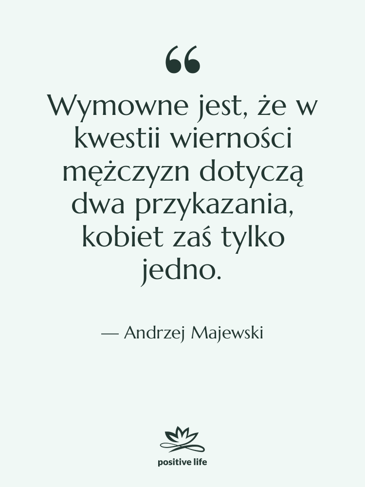 Cytat: Andrzej Majewski - Wymowne jest, że w kwestii…