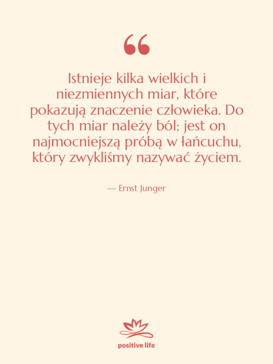 Cytat: Ernst Junger - Istnieje kilka wielkich i niezmiennych…
