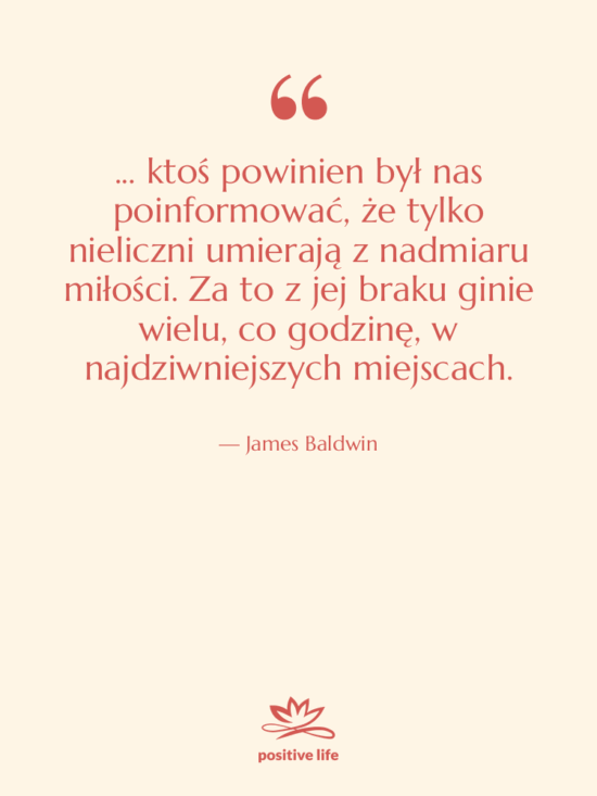 Cytat: James Baldwin - ... ktoś powinien był nas…