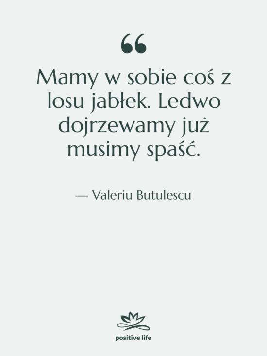 Cytat: Valeriu Butulescu - Mamy w sobie coś z…