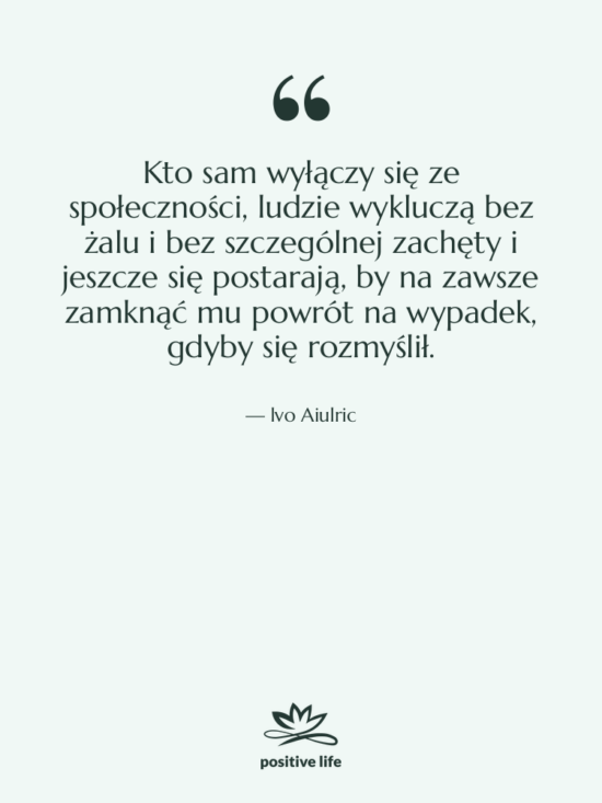 Cytat: lvo Aiulric - Kto sam wyłączy się ze&hellip;