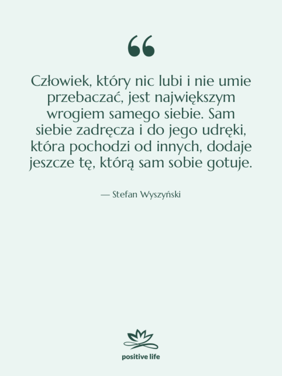 Cytat: Stefan Wyszyński - Człowiek, który nic lubi i&hellip;