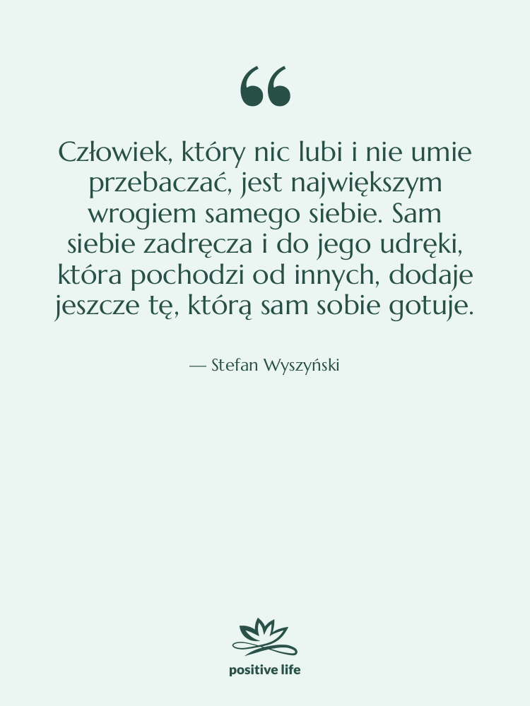Cytat: Stefan Wyszyński - Człowiek, który nic lubi i&hellip;