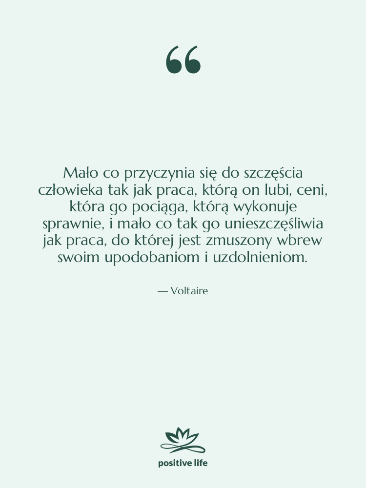 Cytat: Voltaire - Mało co przyczynia się do&hellip;