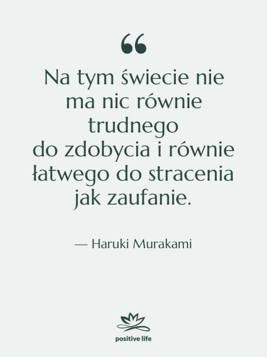 Cytat: Haruki Murakami - Na tym świecie nie ma&hellip;